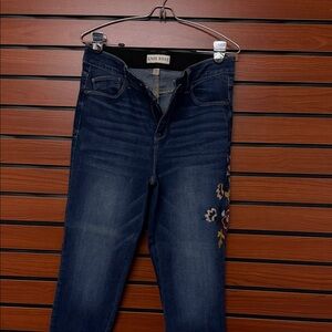 Knox Rose Dark Blue Denim Pants